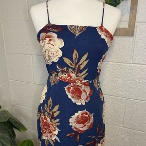 Floral mini dress